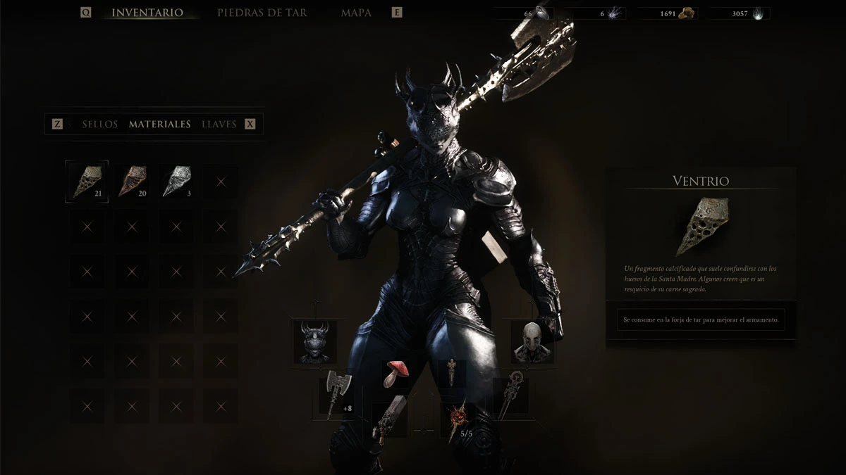 Merece la pena mejorar las armas desde el principio en Mortal Shell 2