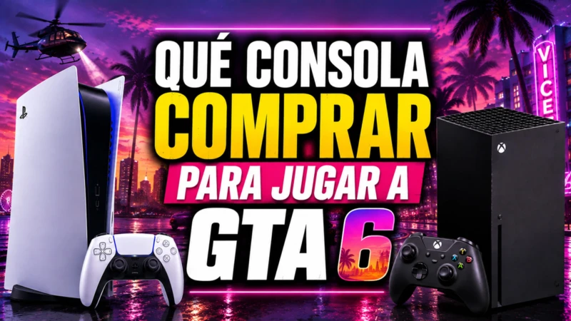 ¿Qué consola comprar para jugar a GTA 6? PS5 o Xbox Series X