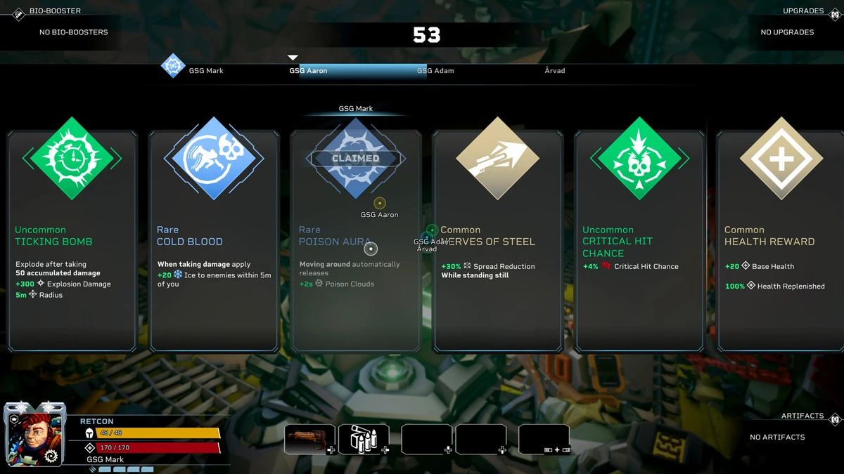 ¿Vale la pena jugar a Deep Rock Galactic: Rogue Core? 3 Quiero builds rotas, no matemáticas con barba