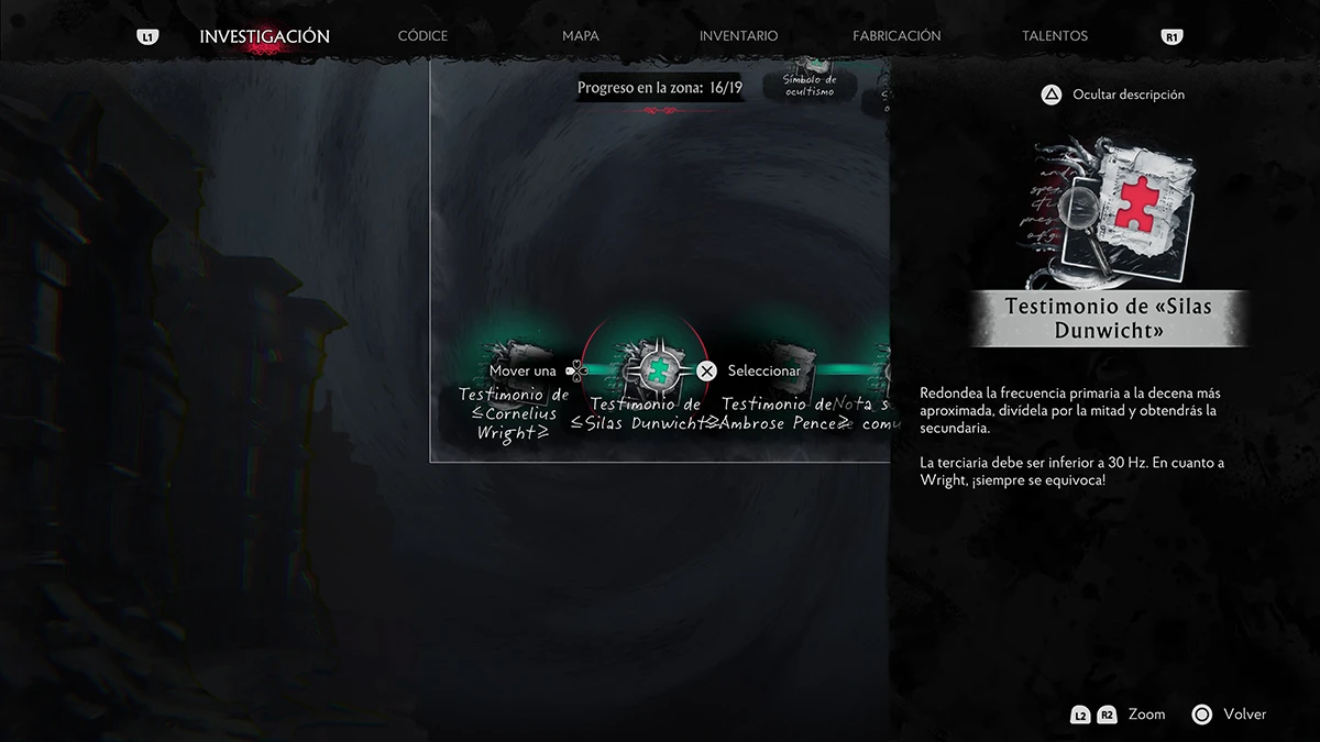 Cómo resolver el puzzle de los cerebros en The Sinking City 2 3 Cómo resolver el puzzle de los cerebros en The Sinking City 2