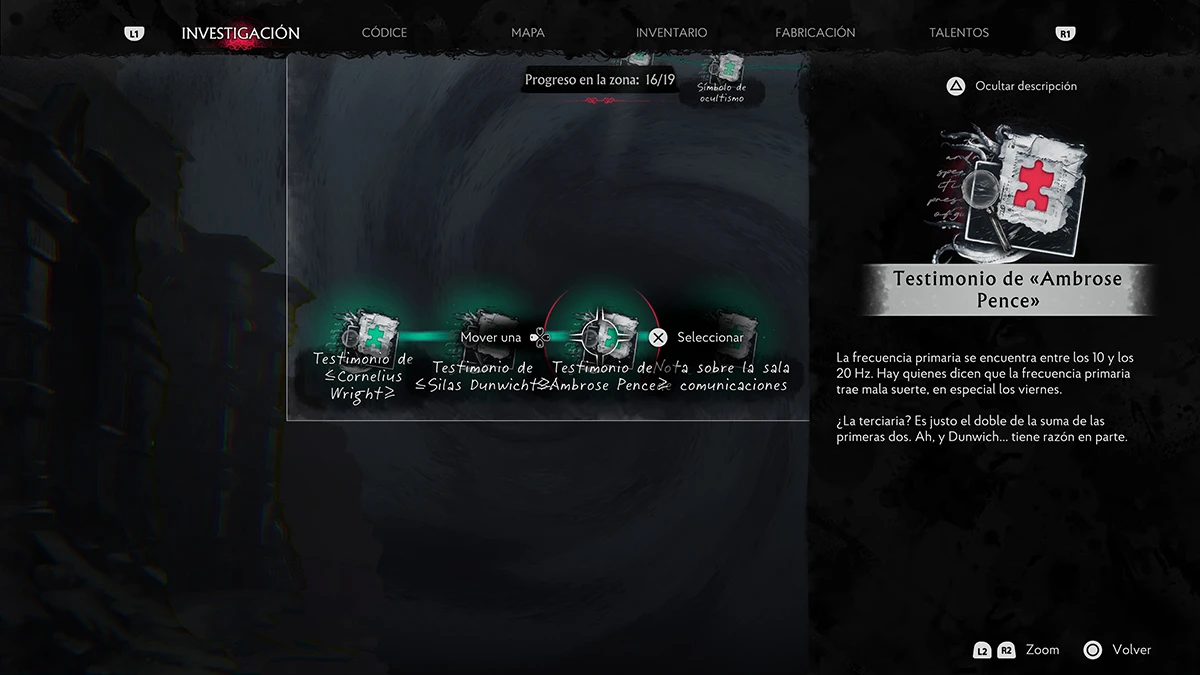 Cómo resolver el puzzle de los cerebros en The Sinking City 2 2 Cómo resolver el puzzle de los cerebros en The Sinking City 2