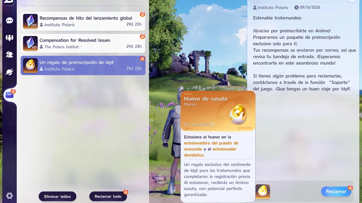 Cómo conseguir un huevo legendario en Aniimo