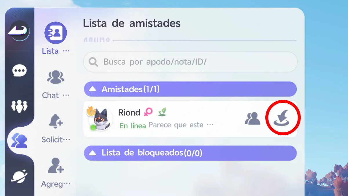 Cómo invitar a amigos en Aniimo
