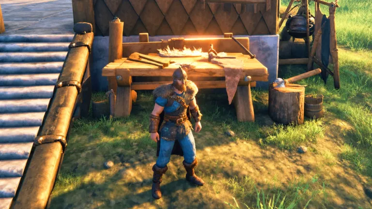Cómo mejorar el banco de trabajo en Valheim 1.0