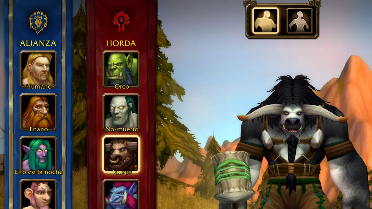¿Cuál es la mejor raza para el Guerrero en WoW Forever?