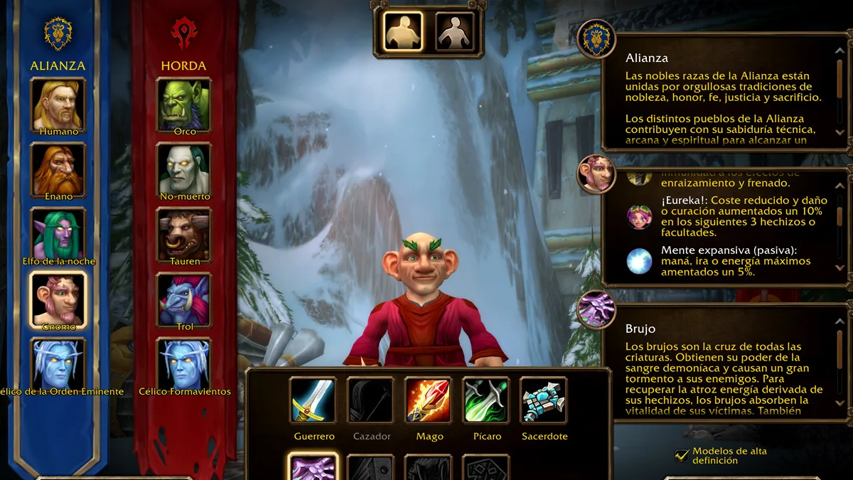 Mejor raza para el Brujo en WoW Forever 1 Mejores razas para el Brujo según el contenido WoW Forever
