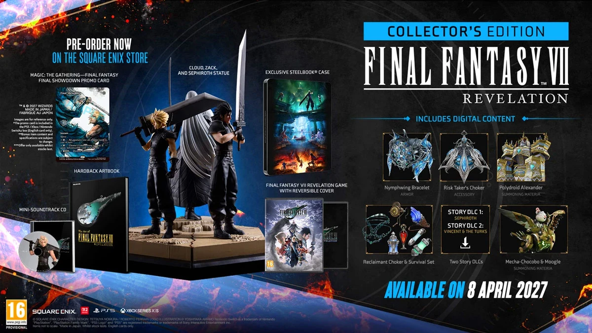 fecha lanzamiento ffvii revelation 03